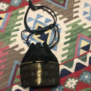 Salvatore Ferragamo 
Bucket Bag Purse gypsy bag